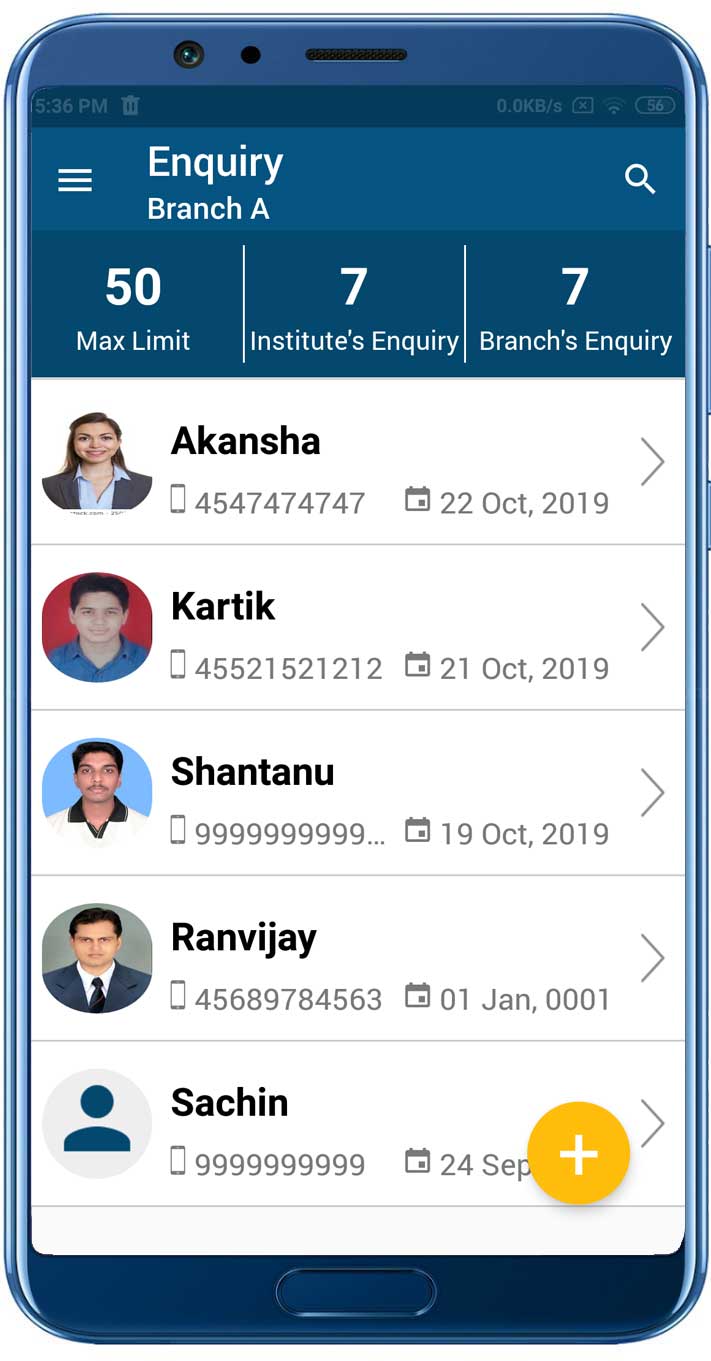 Enquiry