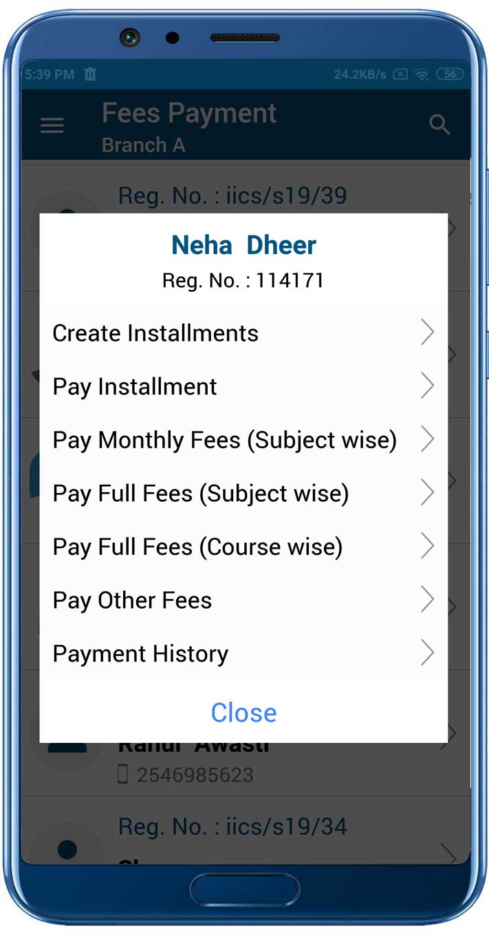 Payment